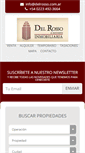 Mobile Screenshot of delrossopropiedades.com